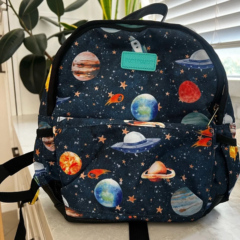 POSH PEANUT Mini Backpack - Cosmic Galaxy